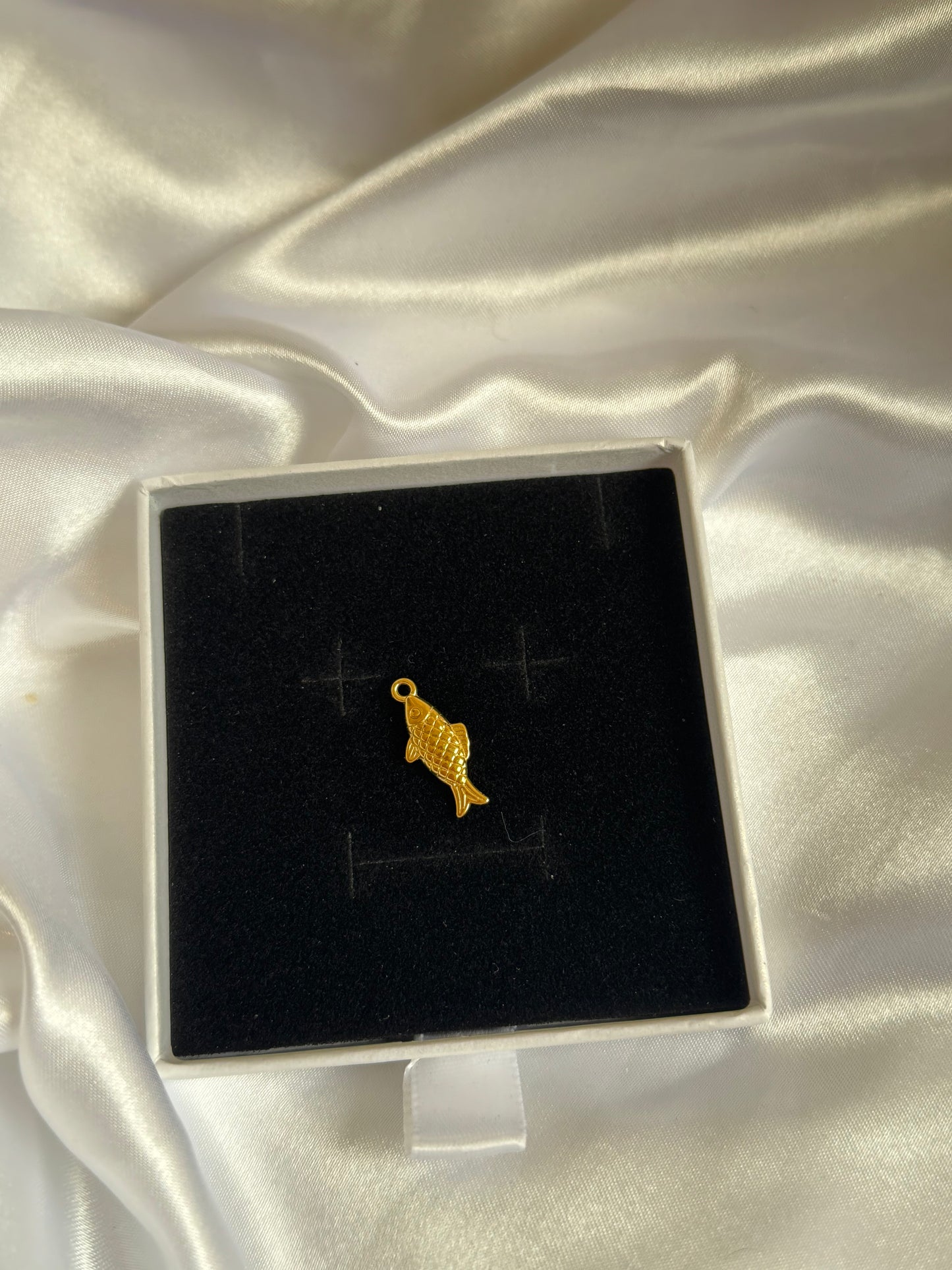 Gold fish charm