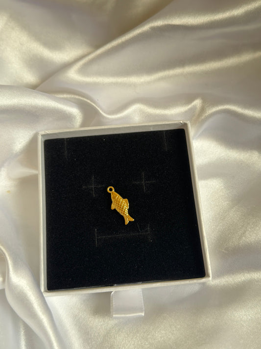 Gold fish charm